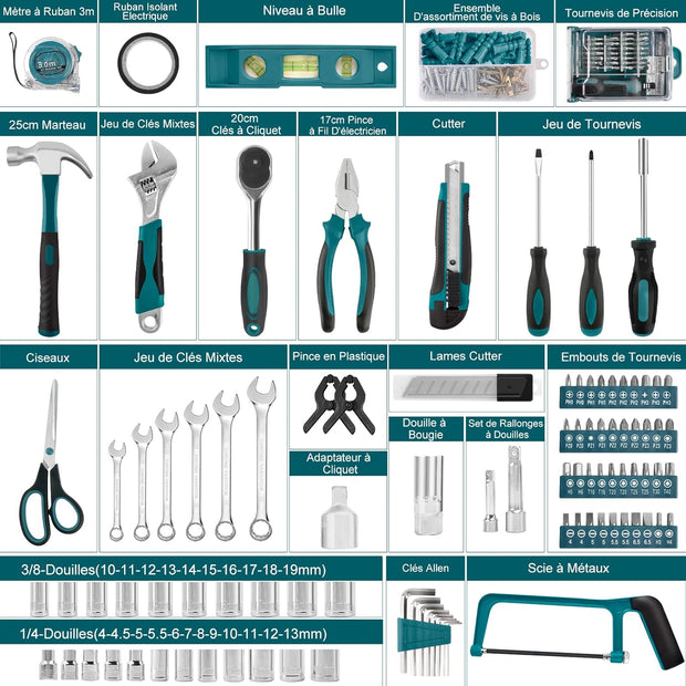 Sundpey | Mallette à Outils 257 Pièces